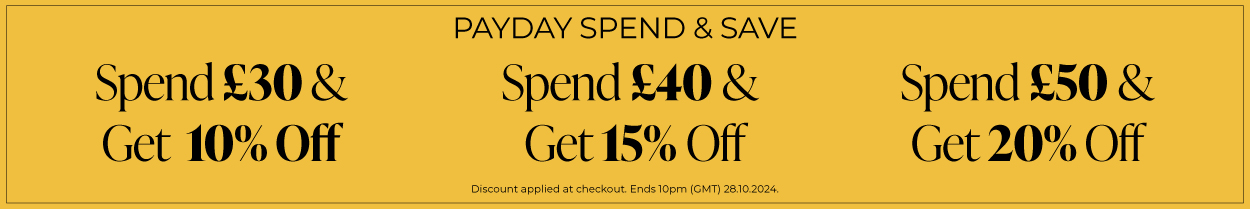 Payday Spend & Save | Shop Now